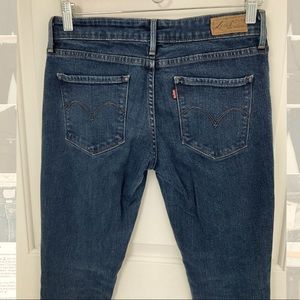 Levi’s Demi Curve Skinny denim blue jean 4/27